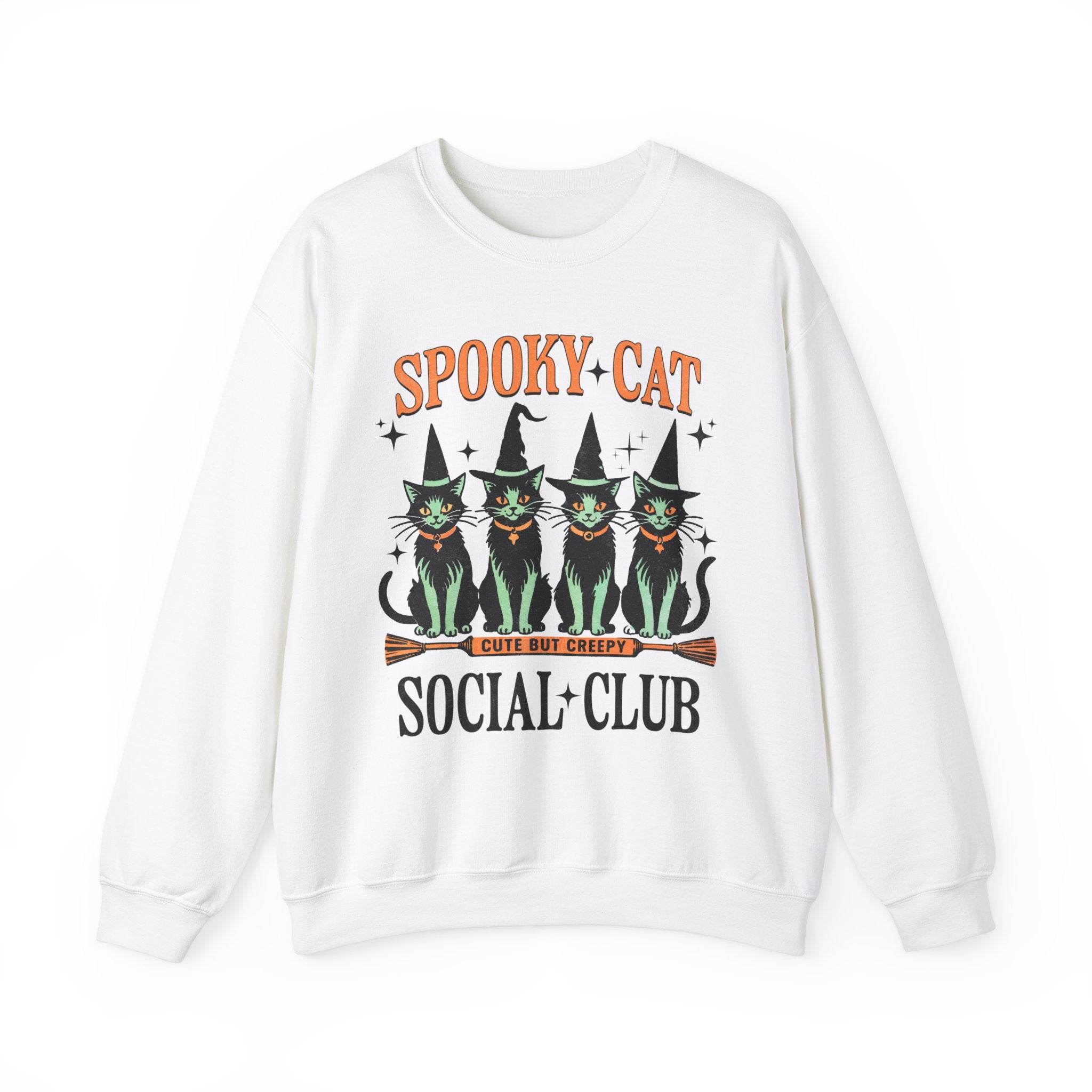 Spooky Cat Social Club Crewneck