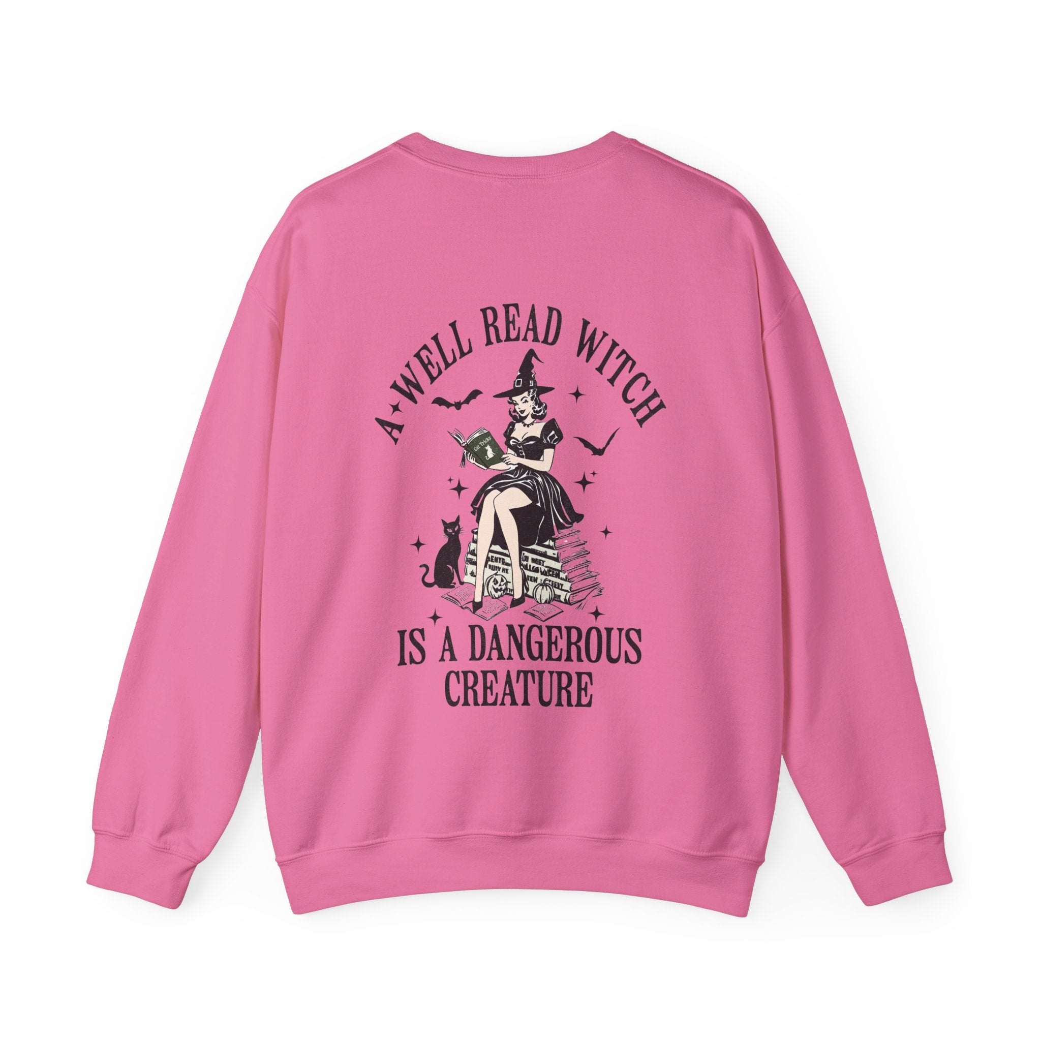 A Well Read Witch Is A Dangerous Creature Crewneck