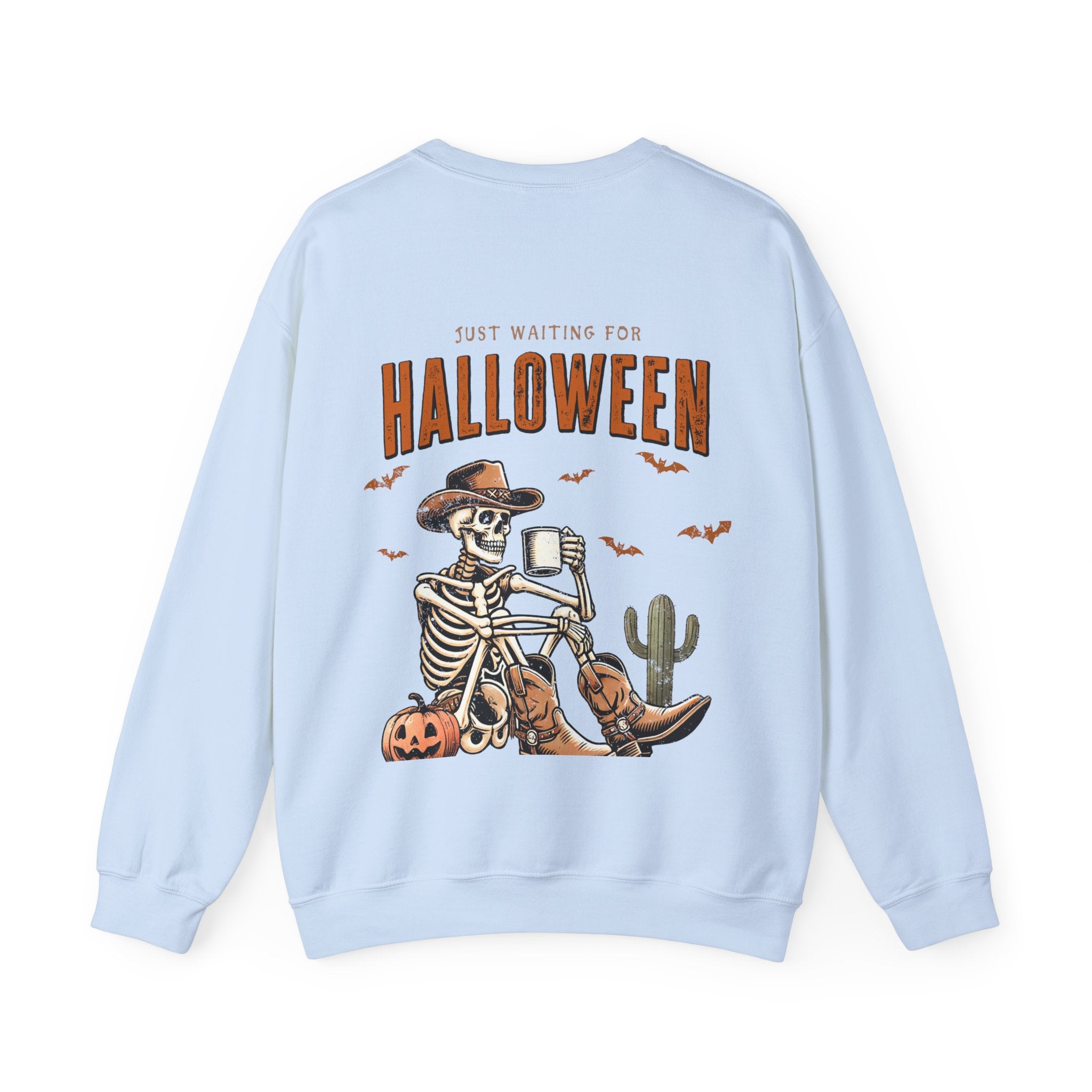 Just Waiting For Halloween Crewneck