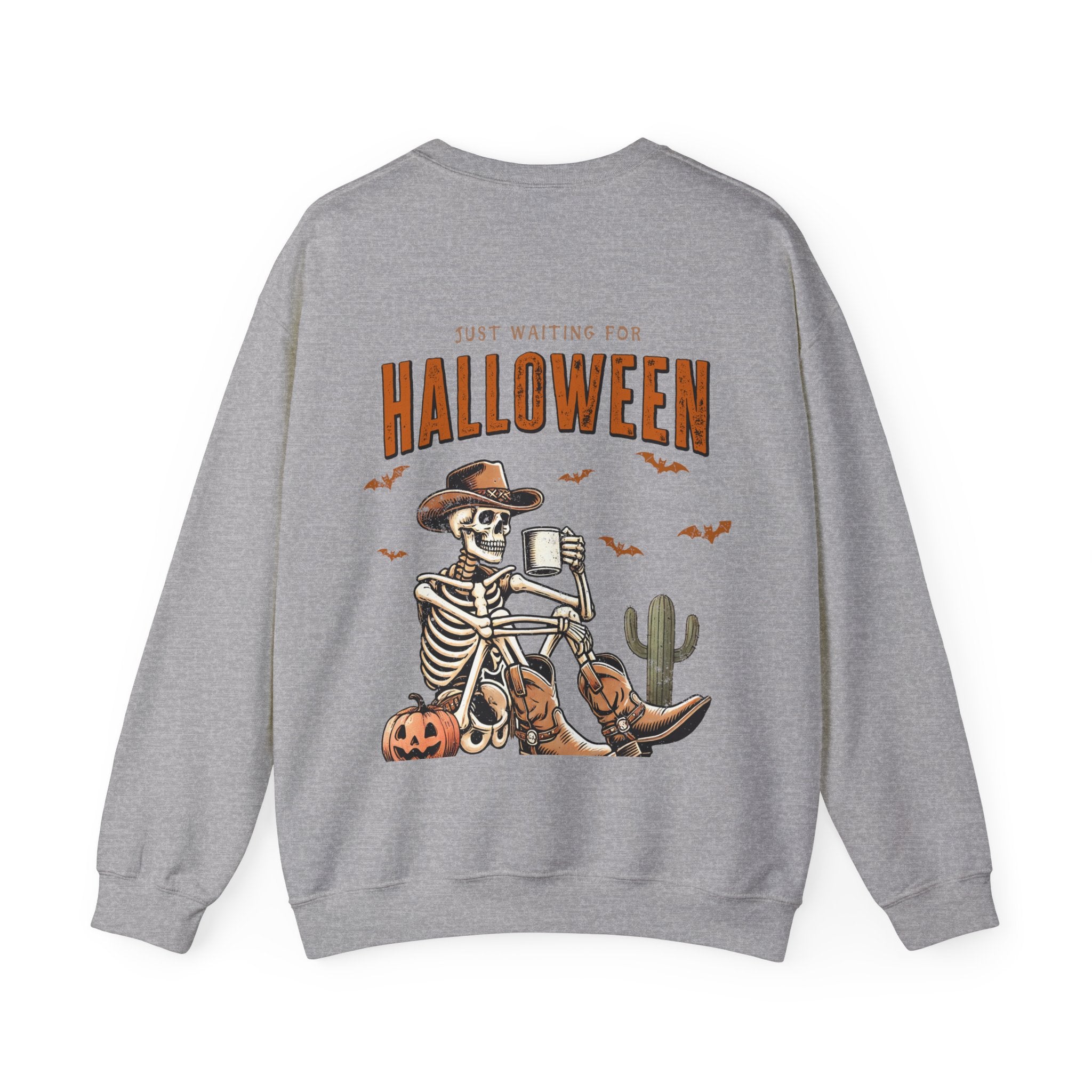 Just Waiting For Halloween Crewneck