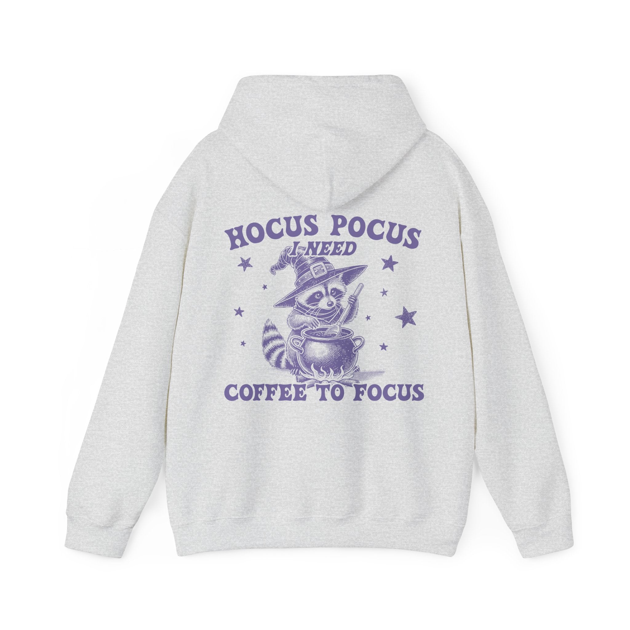 Hocus Pocus I Need Coffee To Focus Hoodie