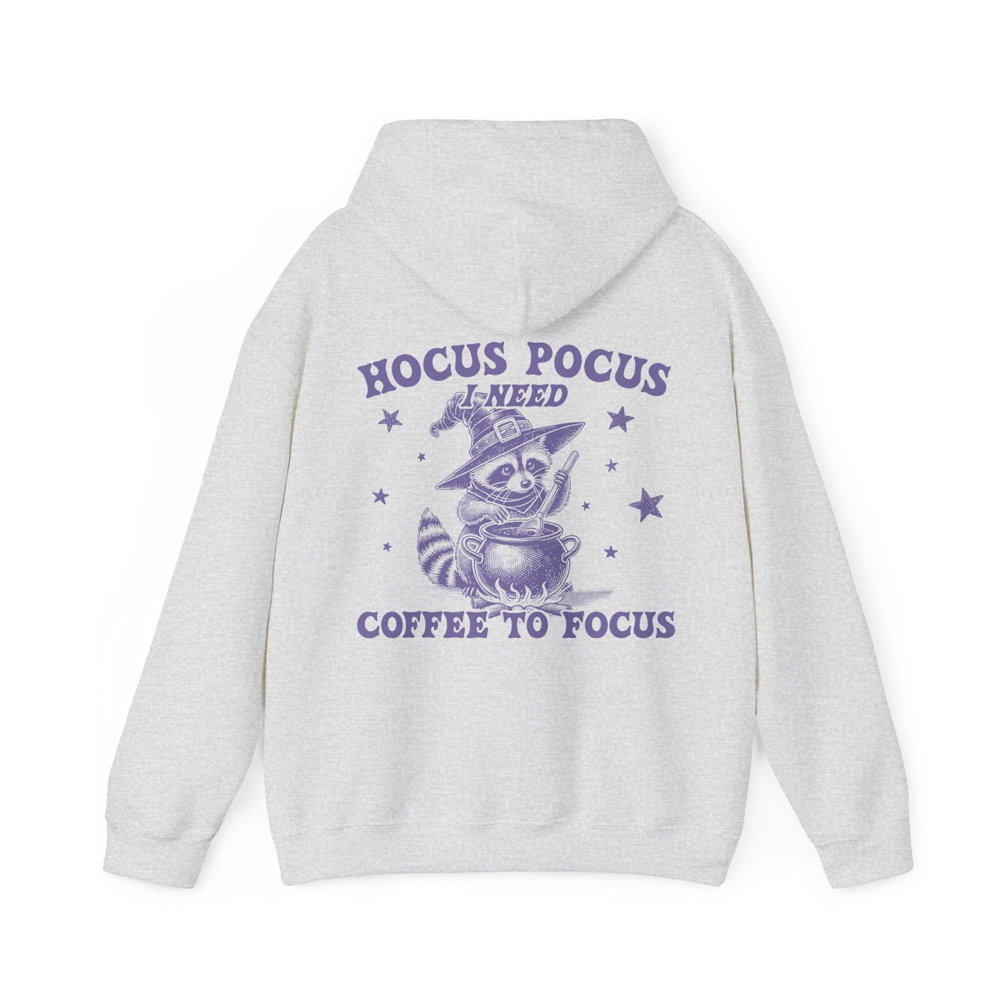 Hocus Pocus I Need Coffee To Focus Hoodie