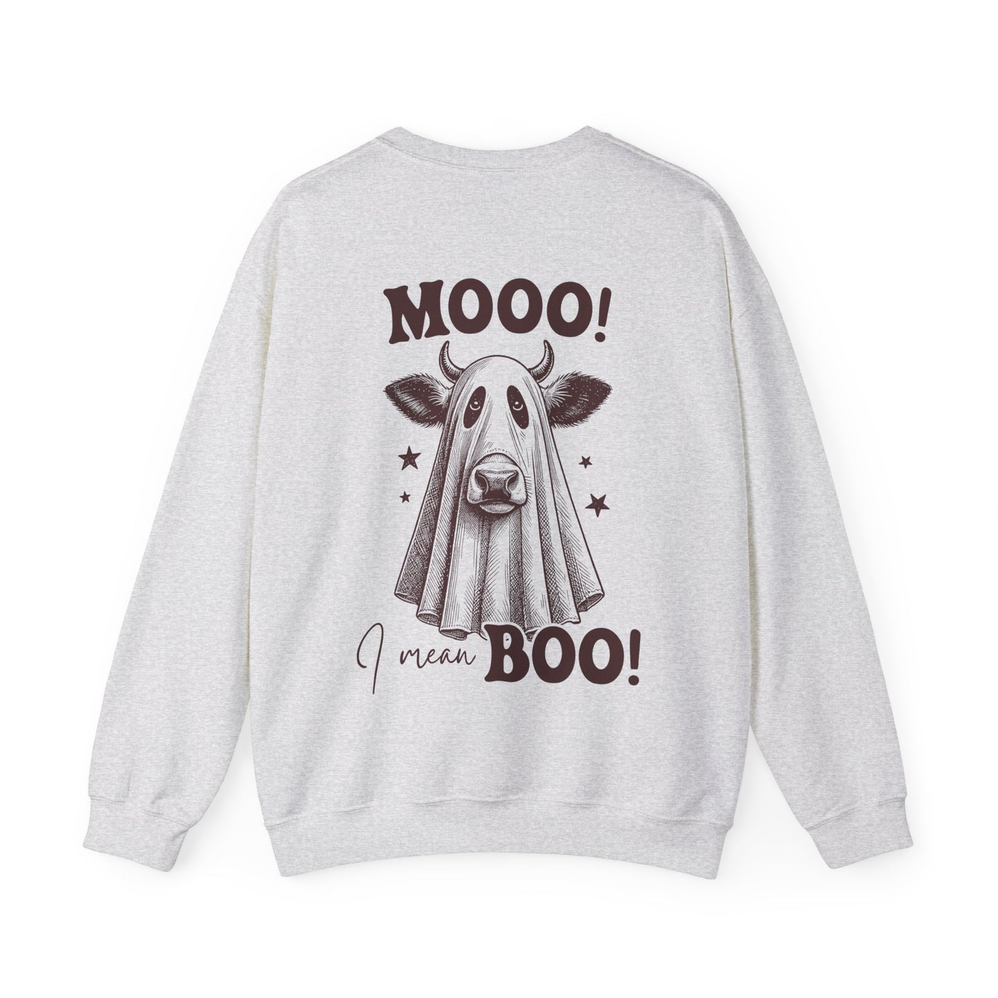 Mooo I Mean Boo Crewneck