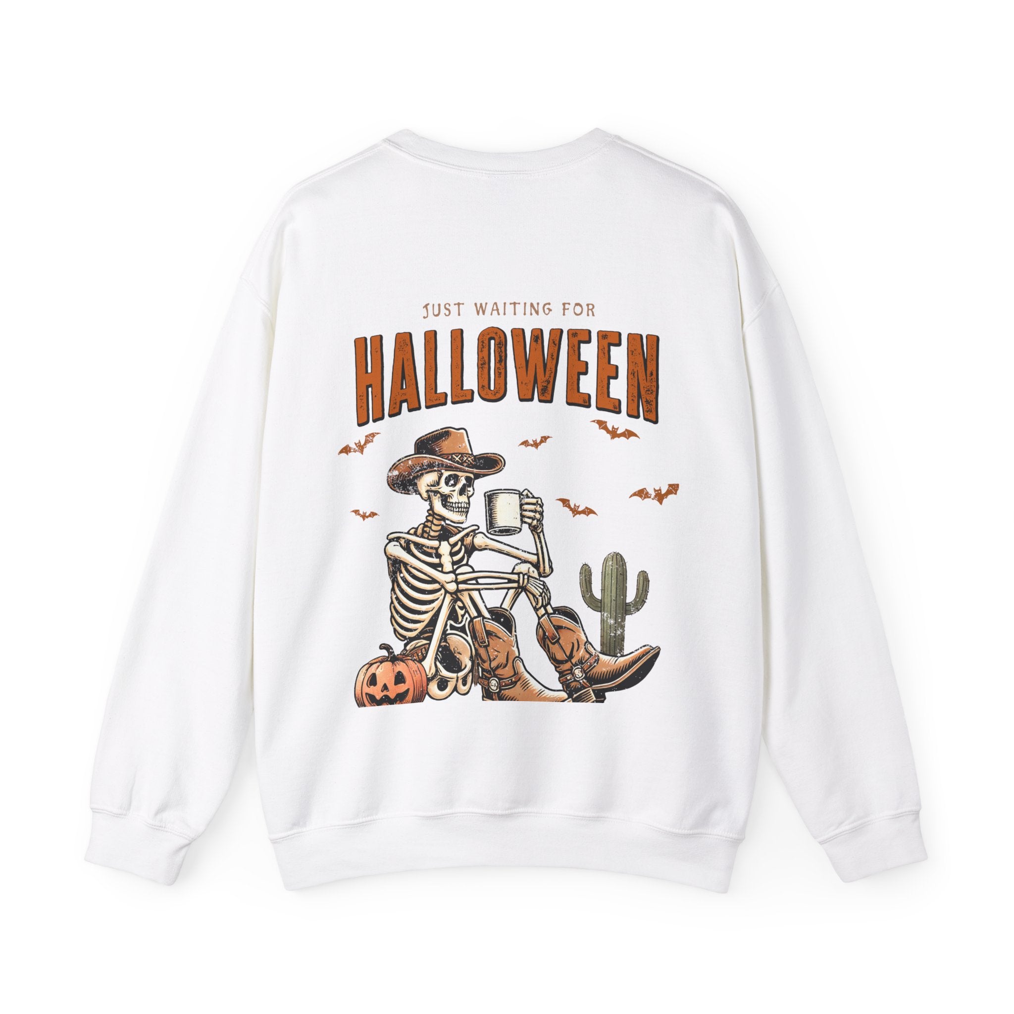 Just Waiting For Halloween Crewneck