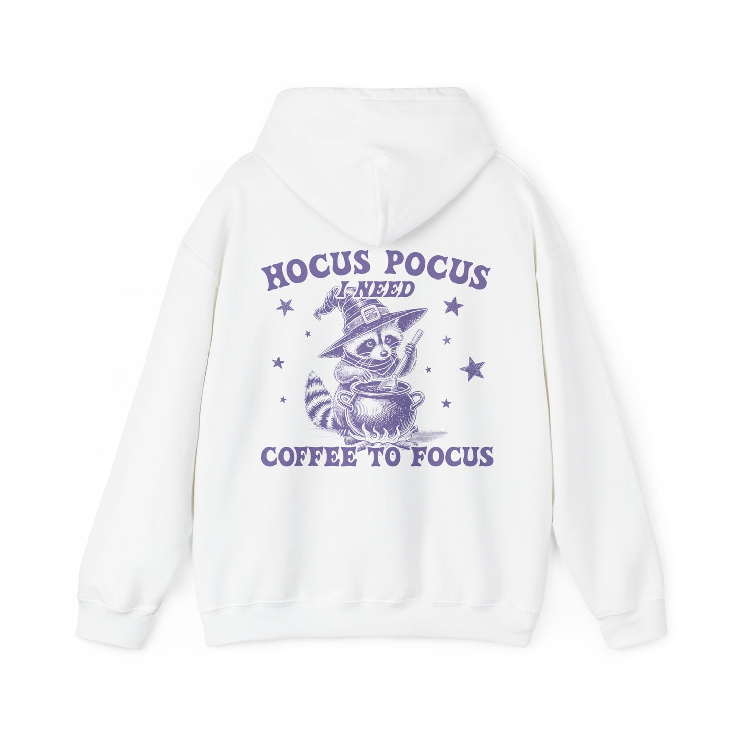 Hocus Pocus I Need Coffee To Focus Hoodie