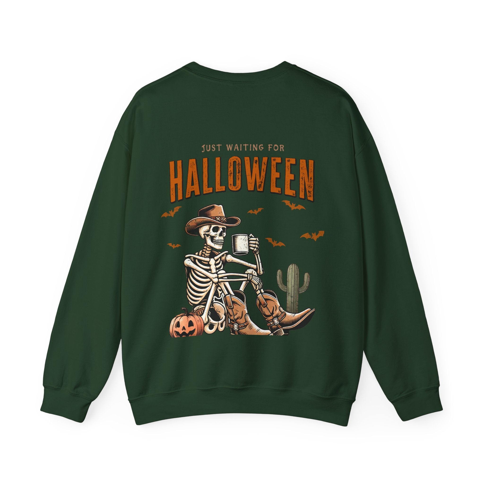 Just Waiting For Halloween Crewneck