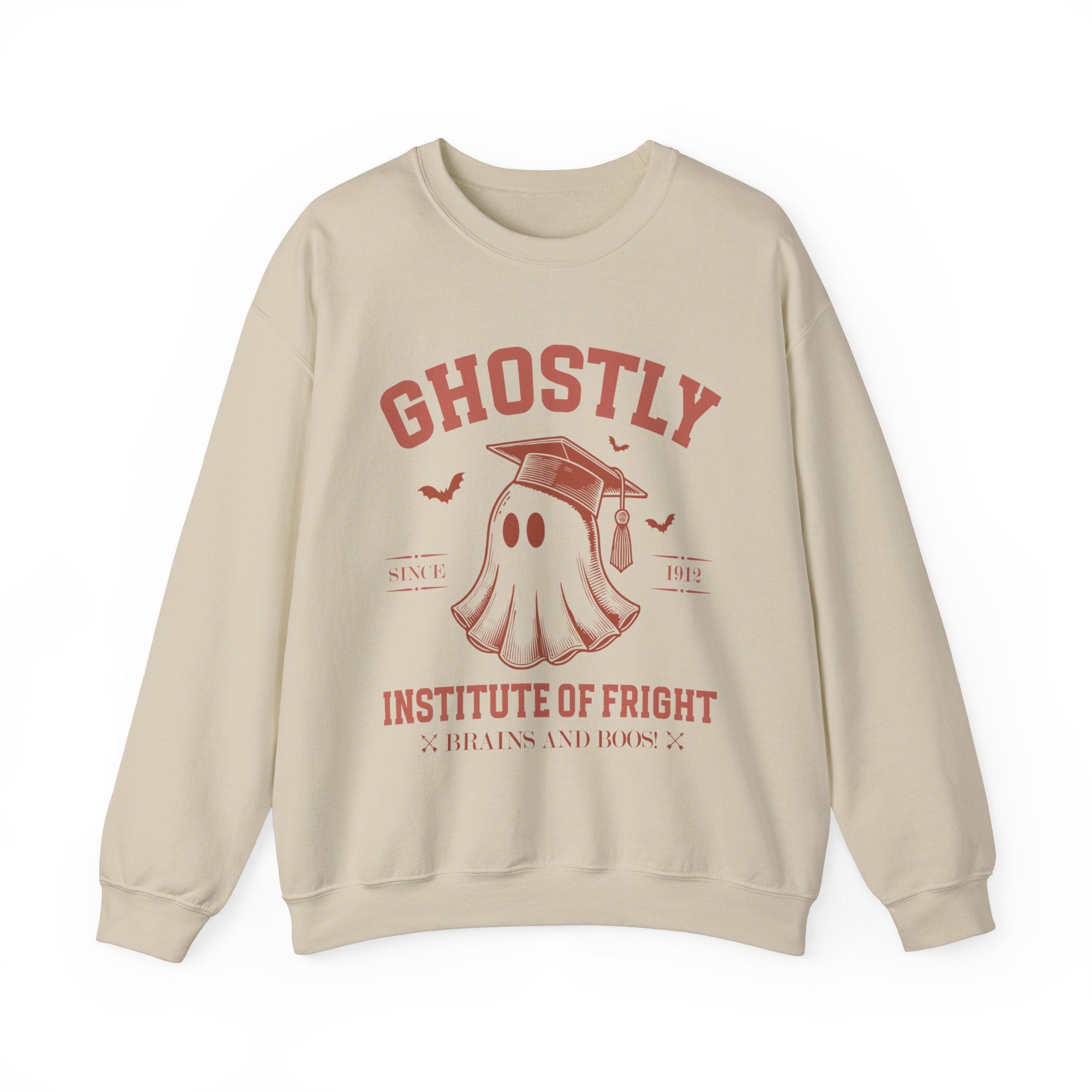 Cute Ghostly Institute Of Fright Crewneck