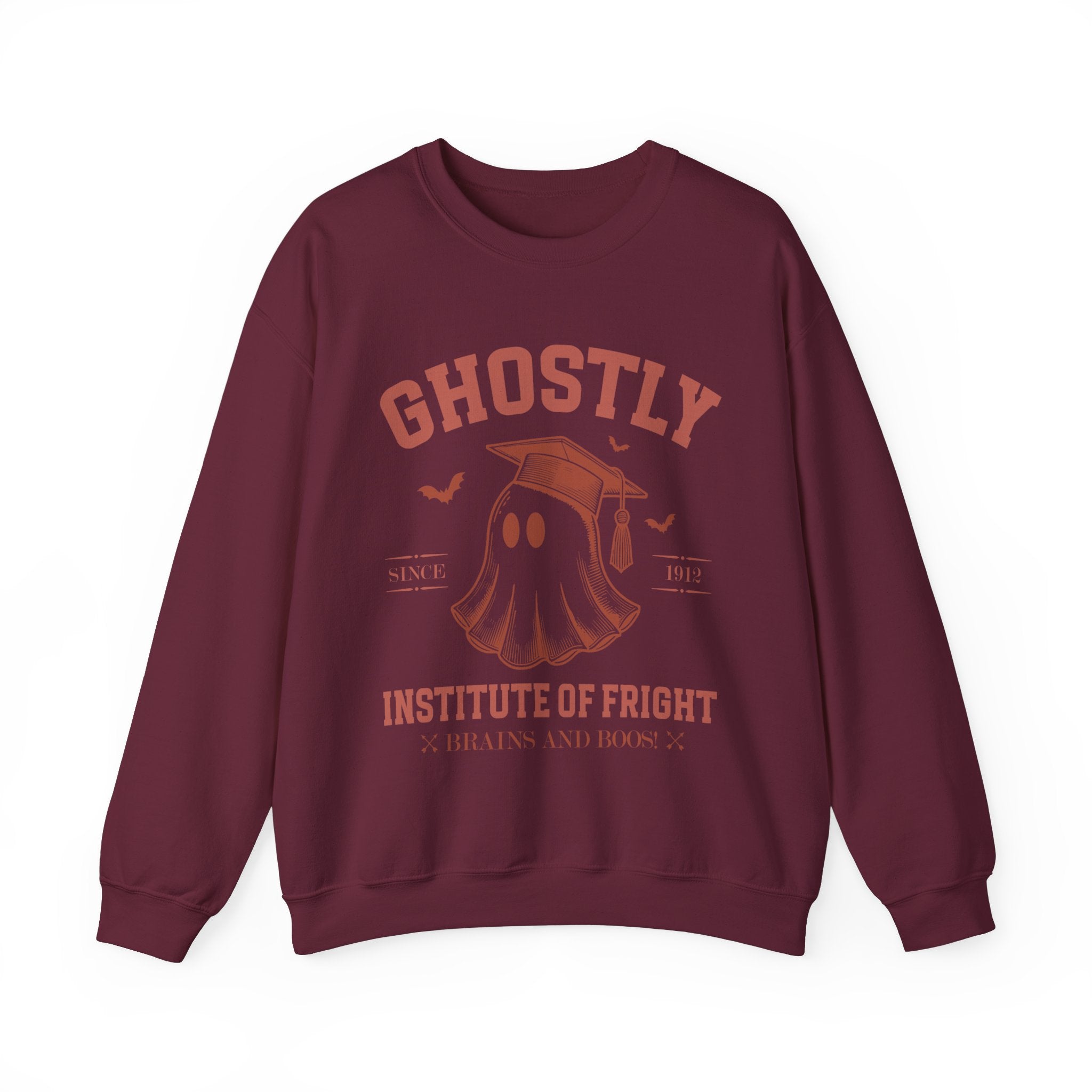 Cute Ghostly Institute Of Fright Crewneck