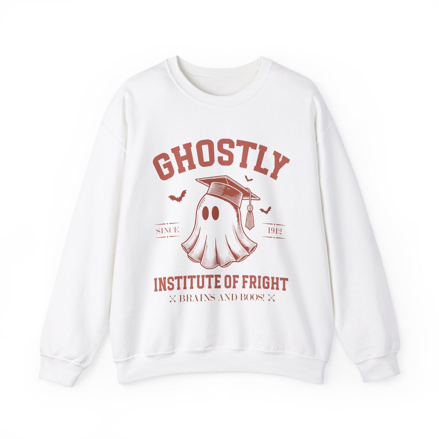 Cute Ghostly Institute Of Fright Crewneck