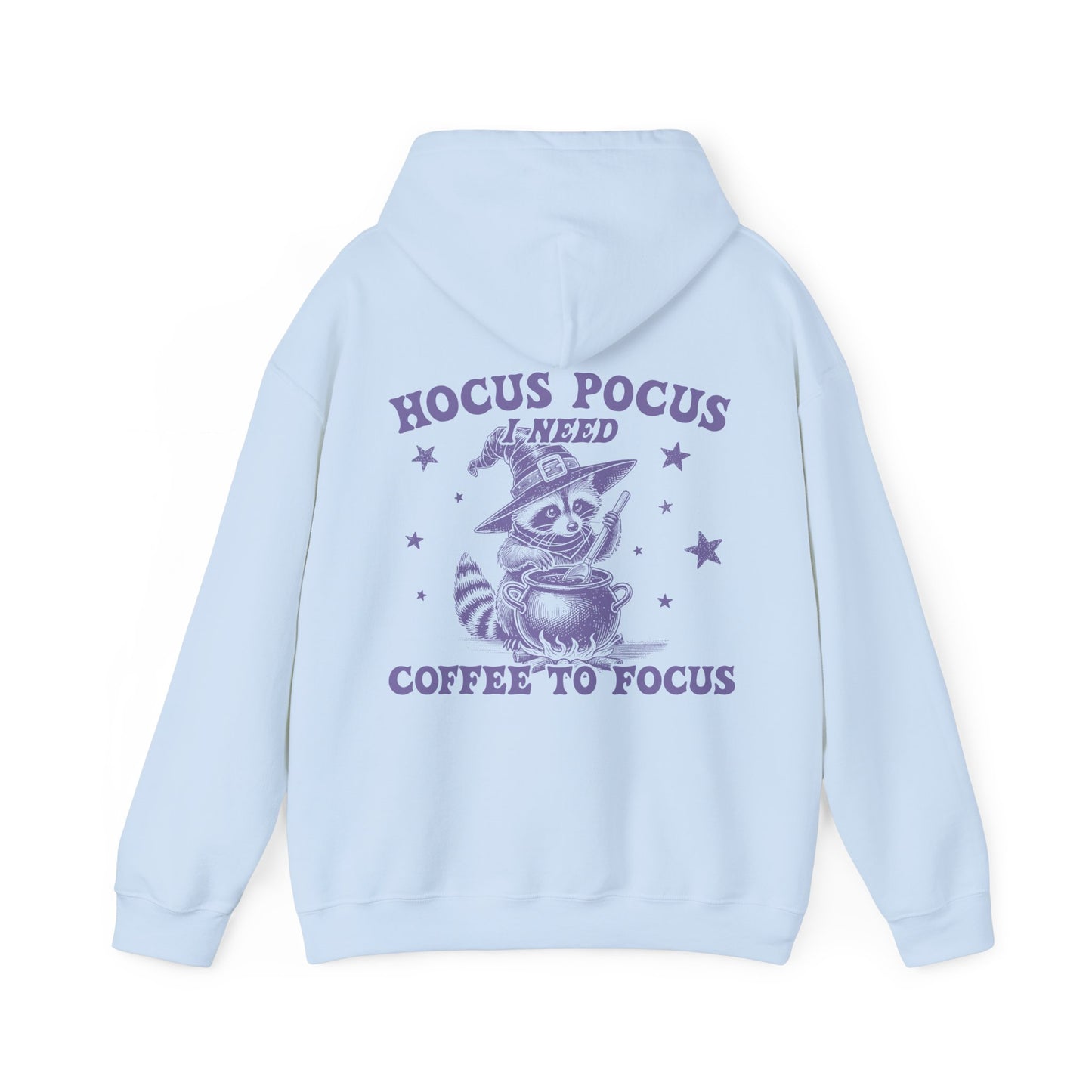 Hocus Pocus I Need Coffee To Focus Hoodie