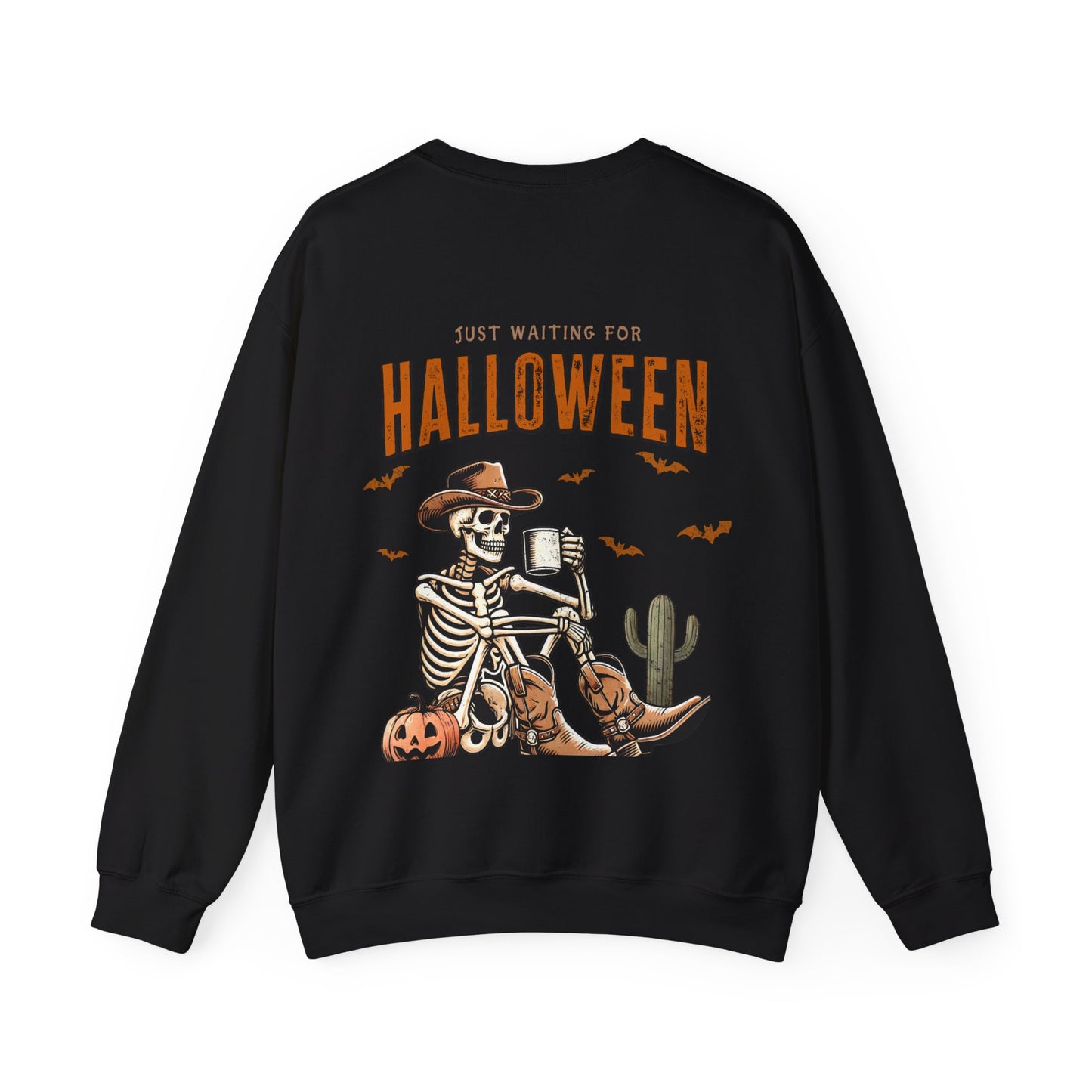 Just Waiting For Halloween Crewneck