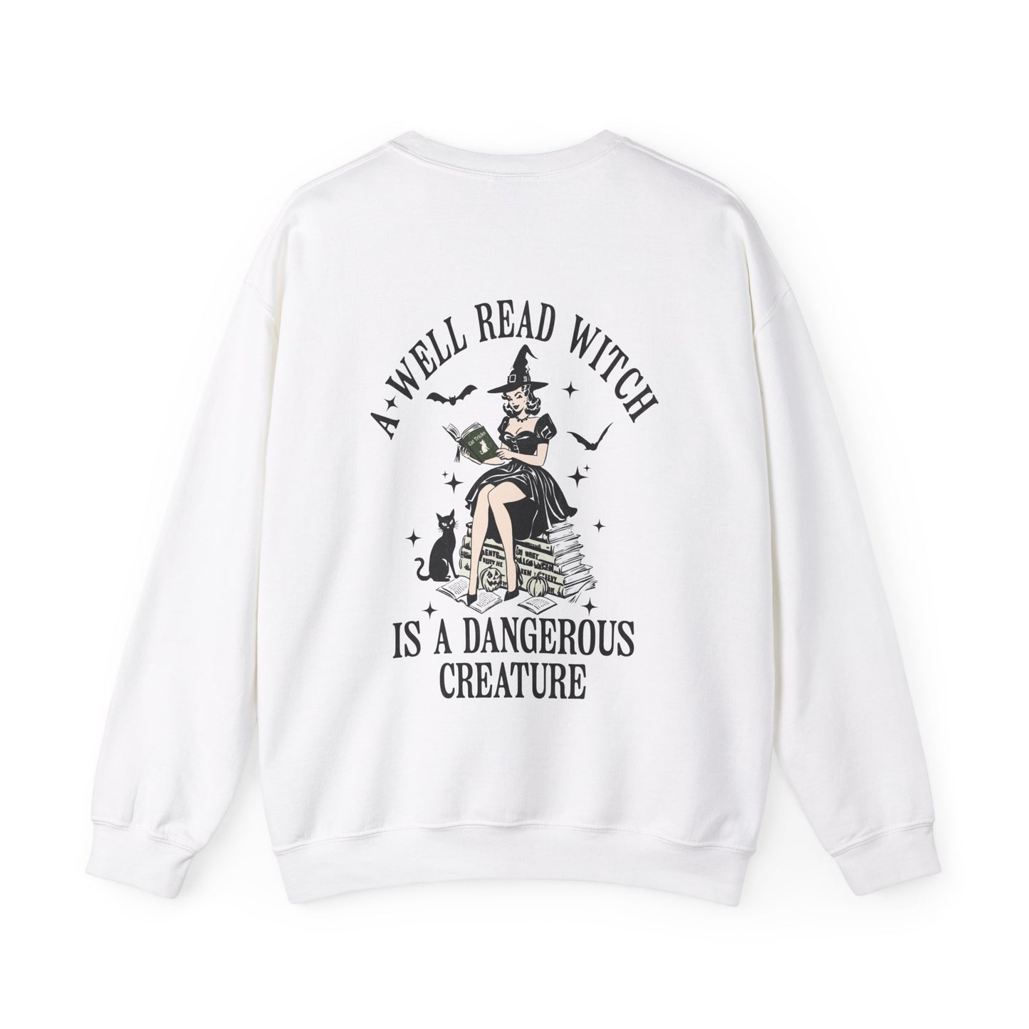 A Well Read Witch Is A Dangerous Creature Crewneck