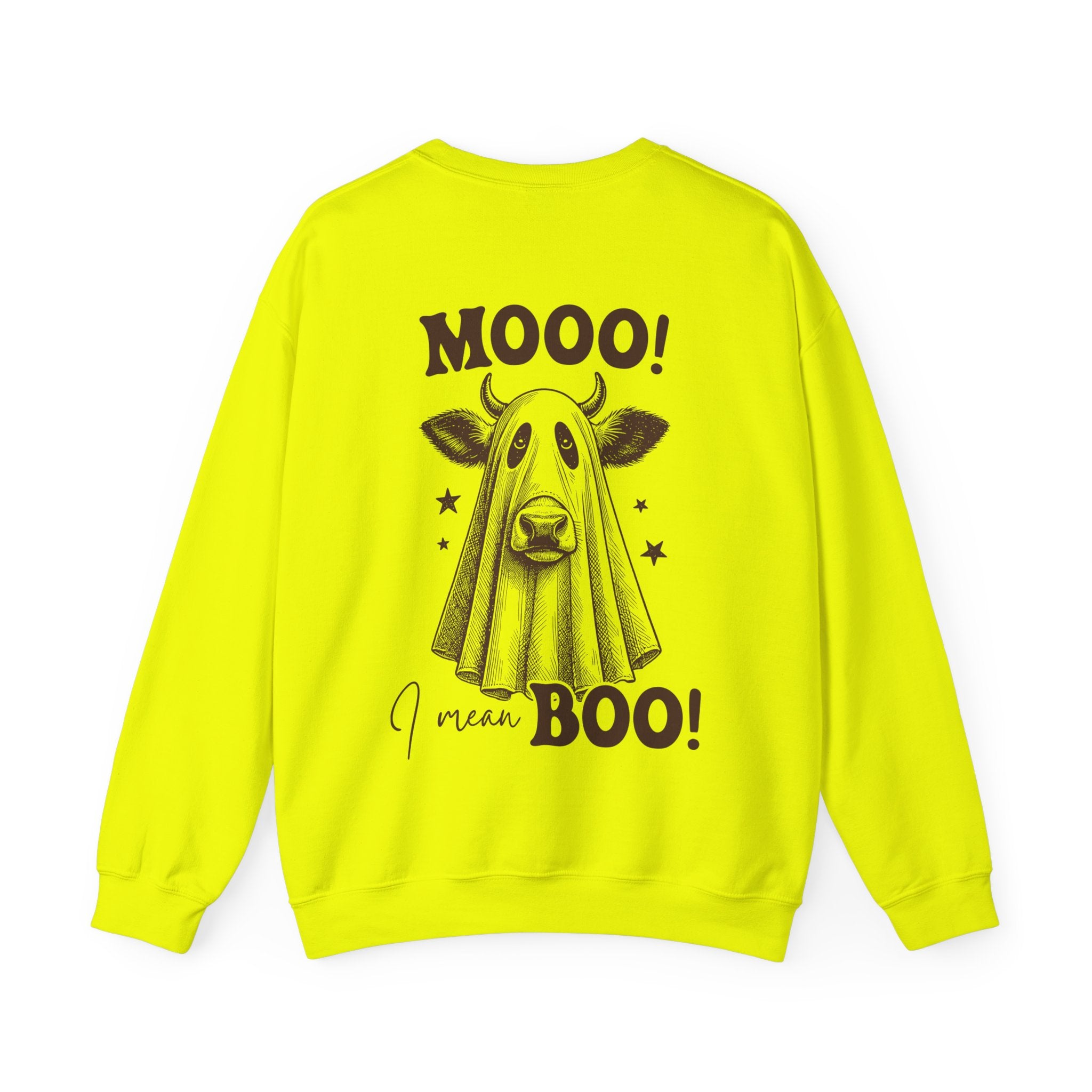 Mooo I Mean Boo Crewneck