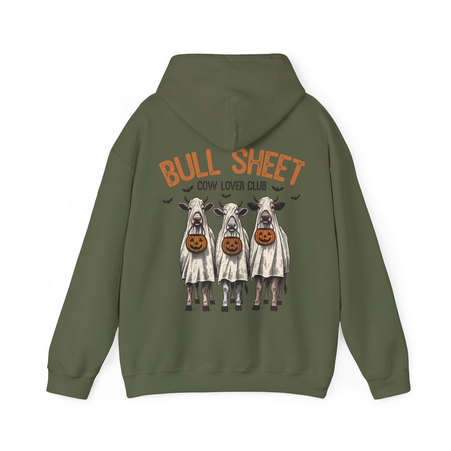 Bull Sheet Cow Lover Club Hoodie