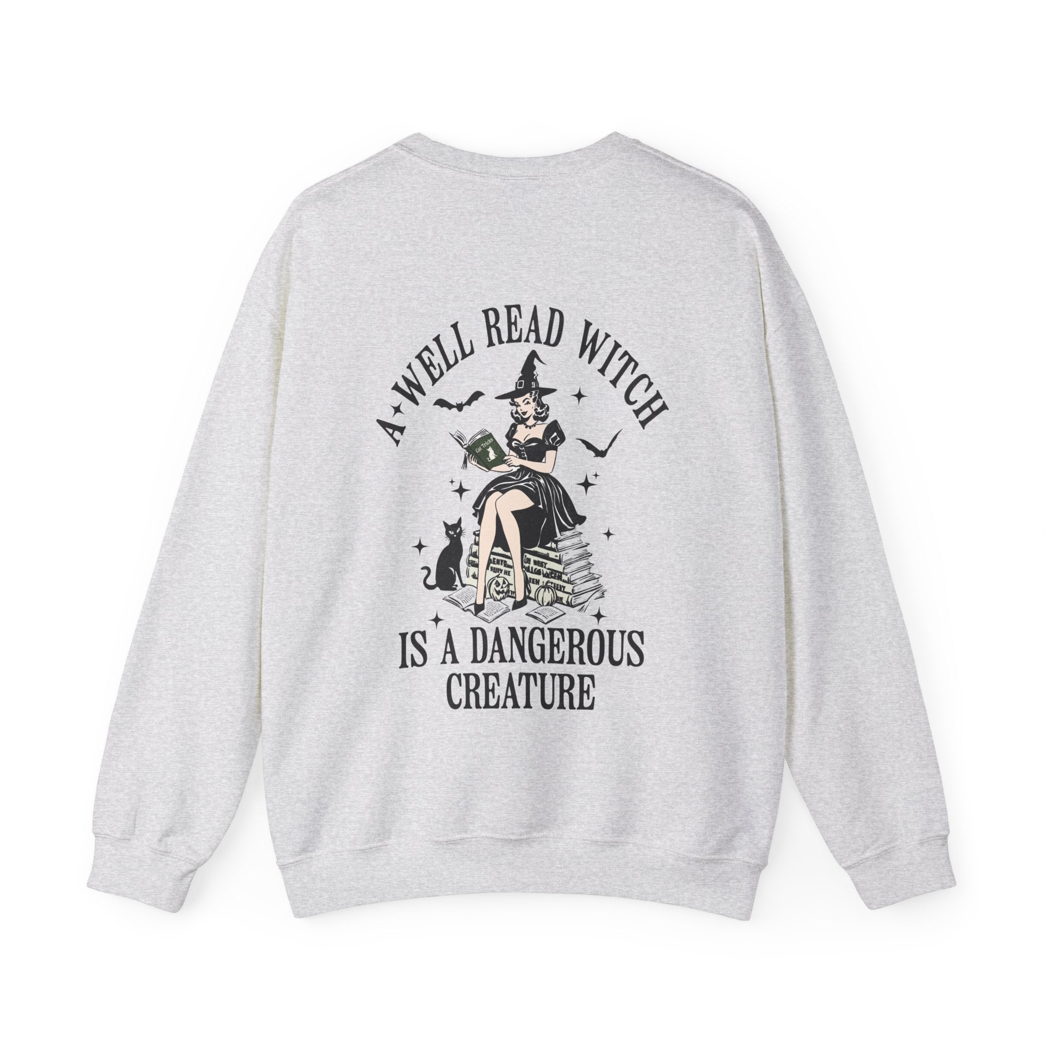 A Well Read Witch Is A Dangerous Creature Crewneck