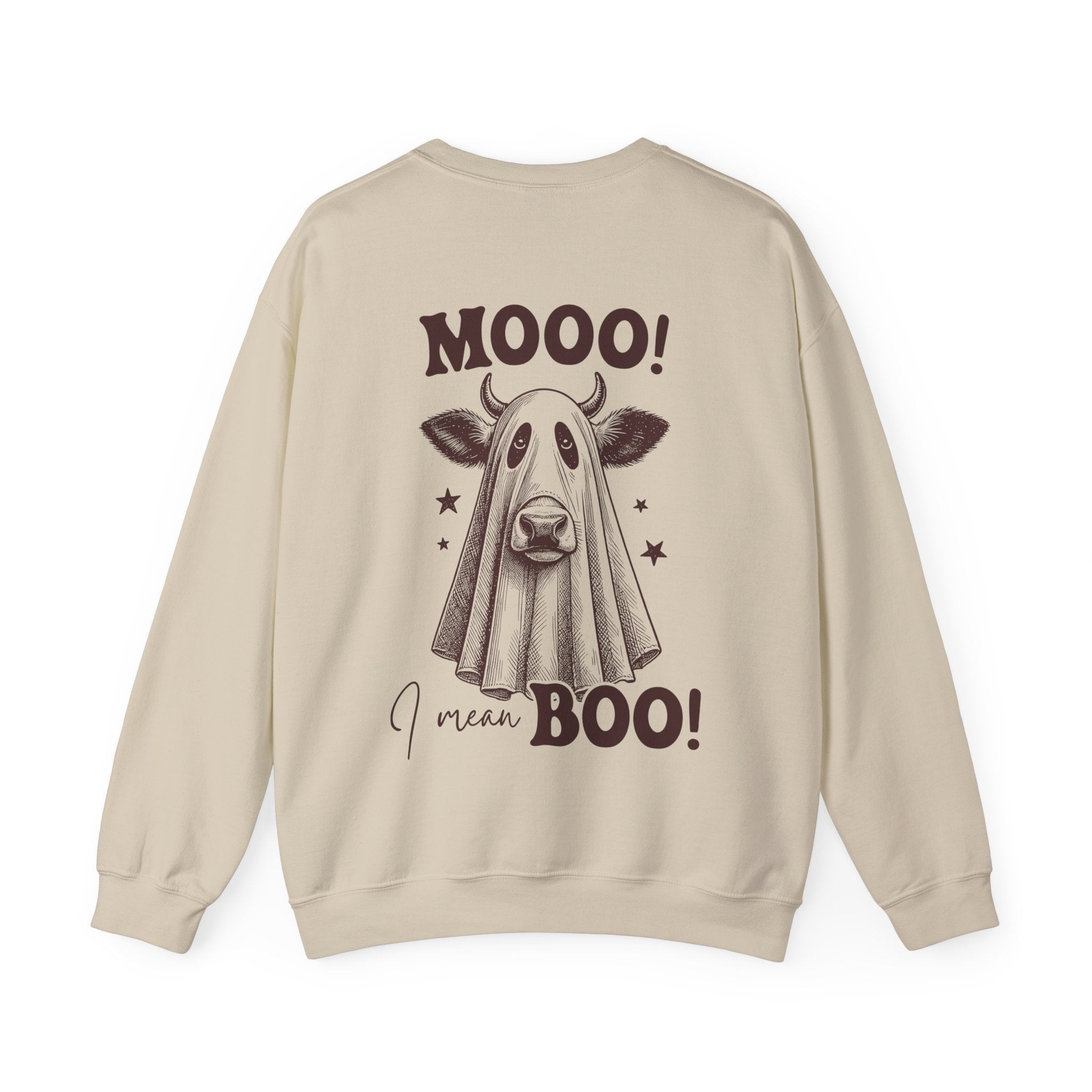 Mooo I Mean Boo Crewneck