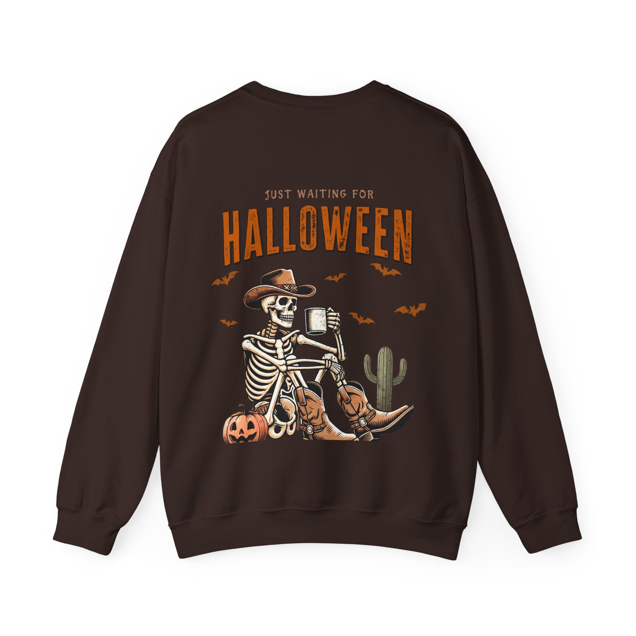 Just Waiting For Halloween Crewneck