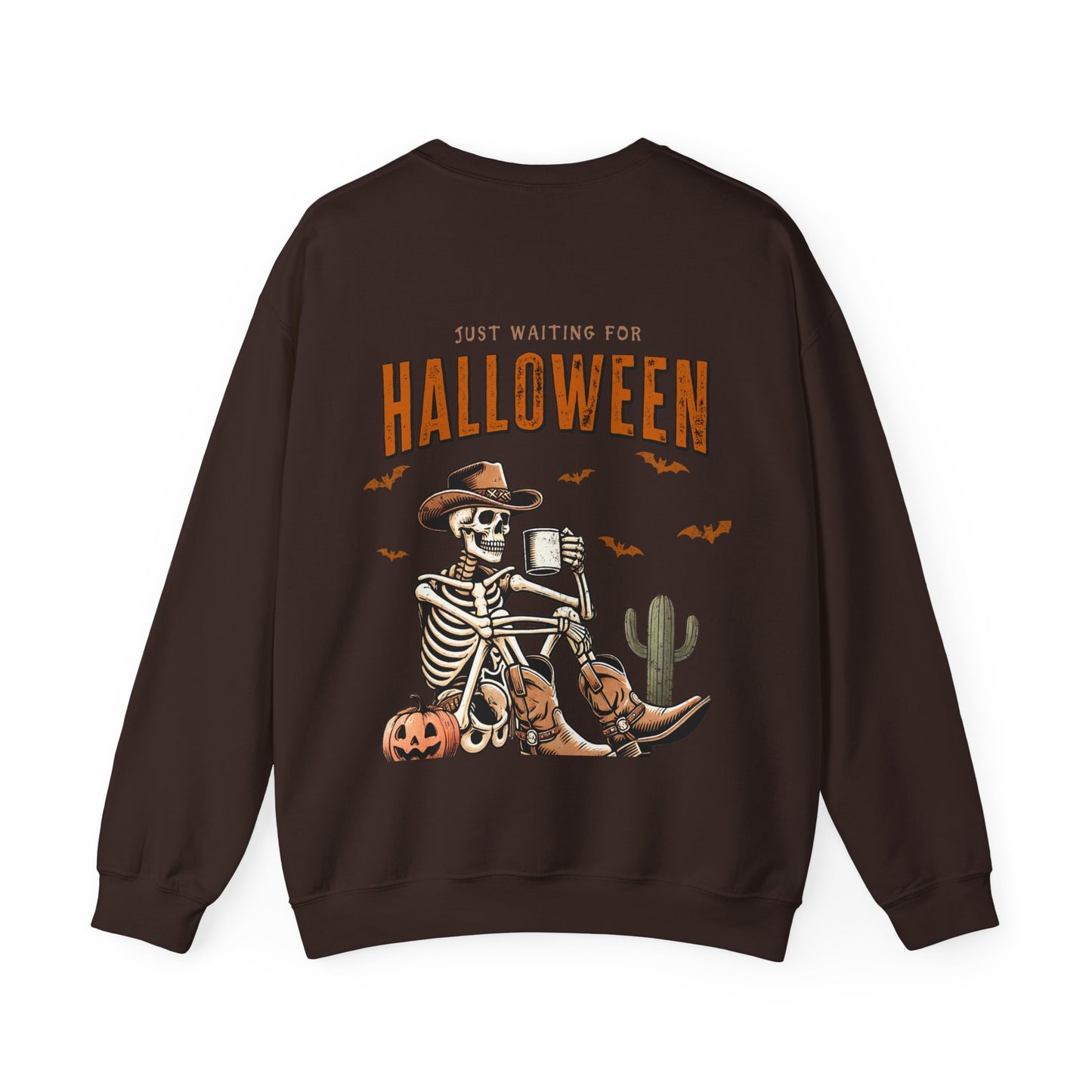 Just Waiting For Halloween Crewneck