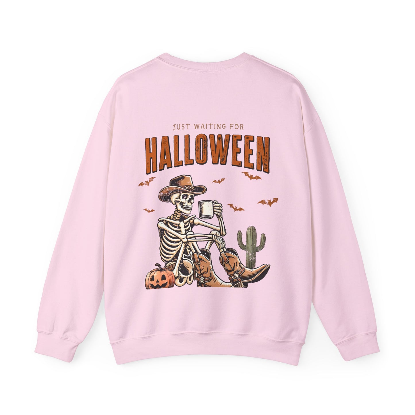 Just Waiting For Halloween Crewneck