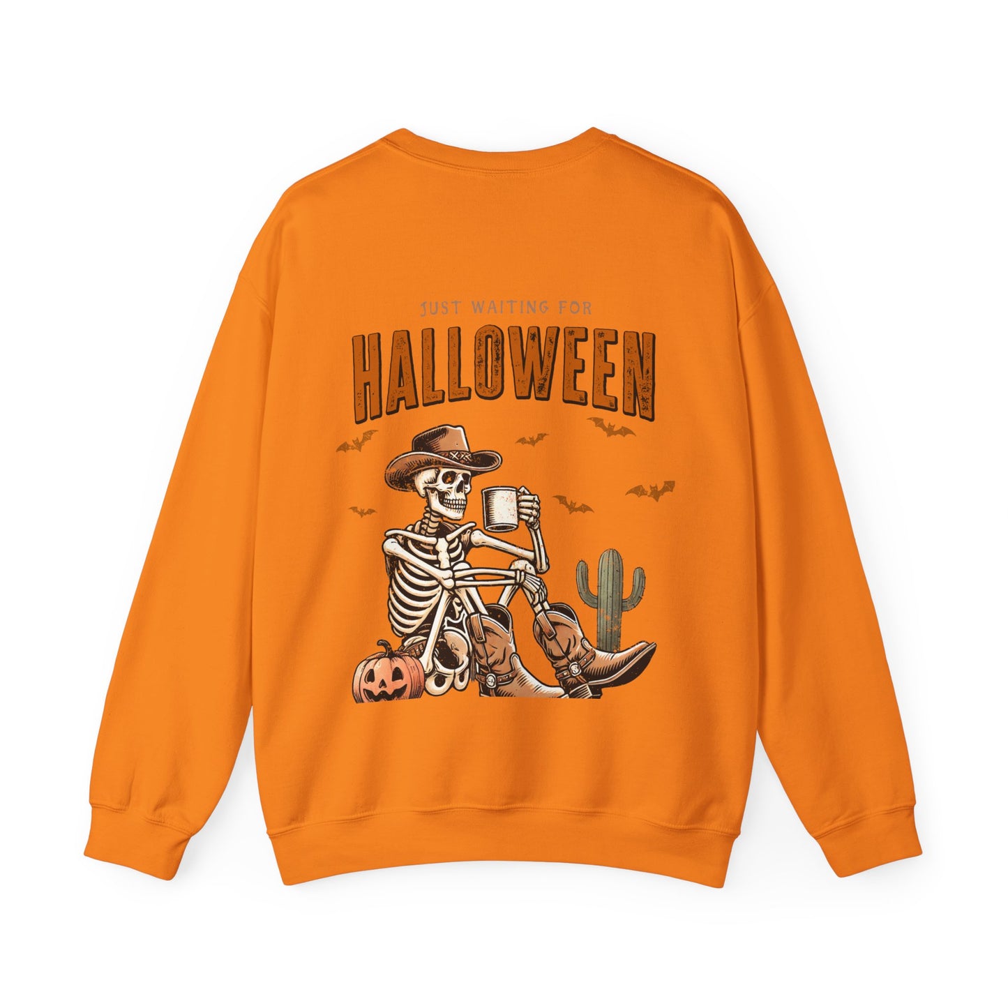 Just Waiting For Halloween Crewneck