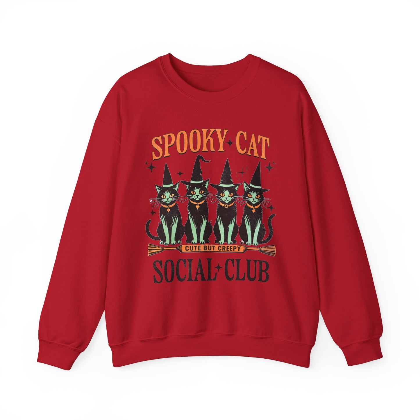 Spooky Cat Social Club Crewneck