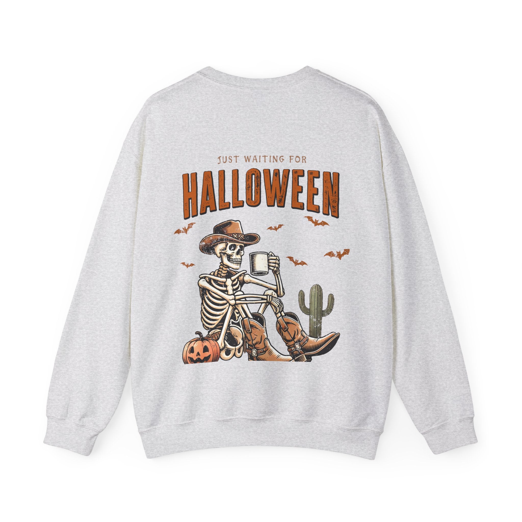 Just Waiting For Halloween Crewneck