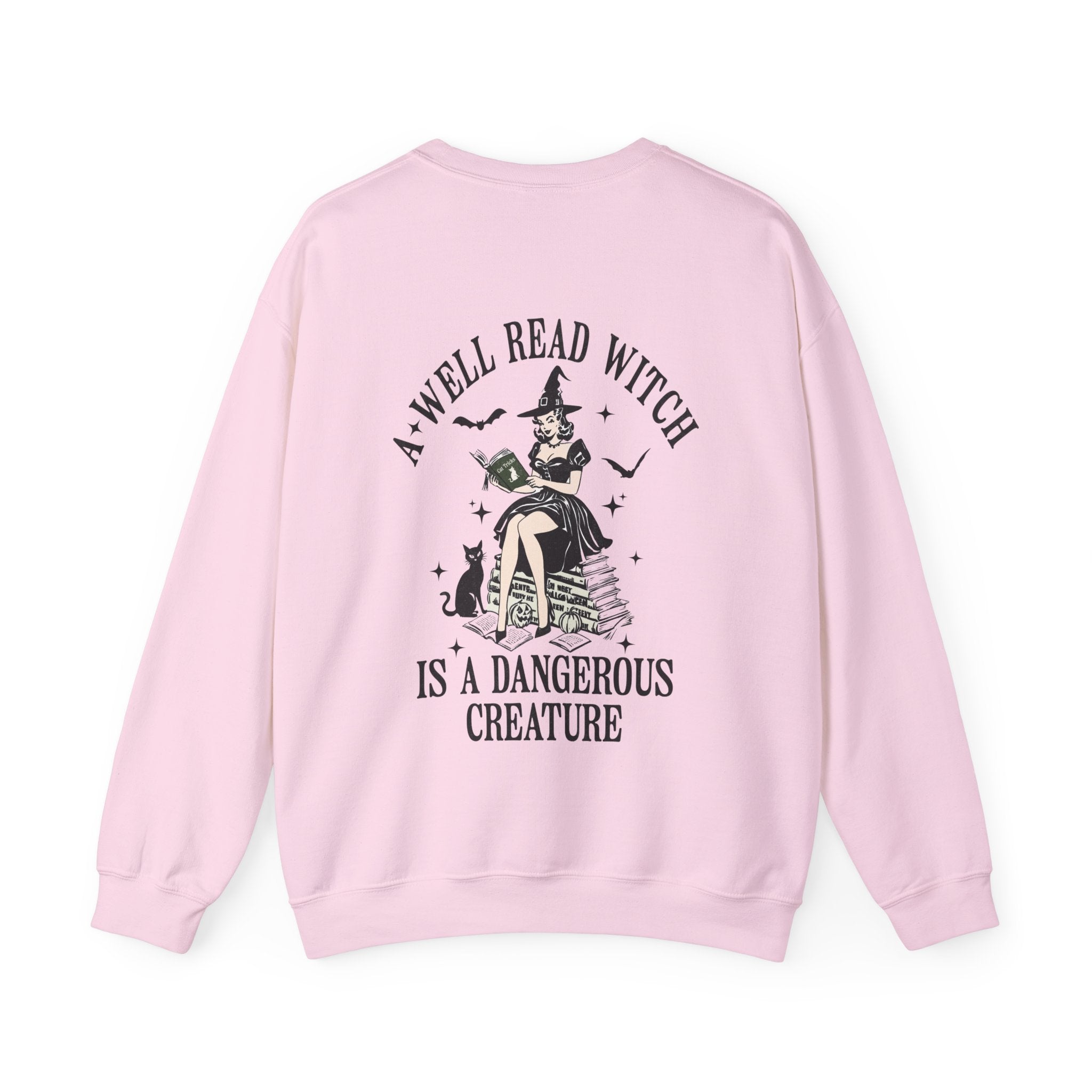 A Well Read Witch Is A Dangerous Creature Crewneck