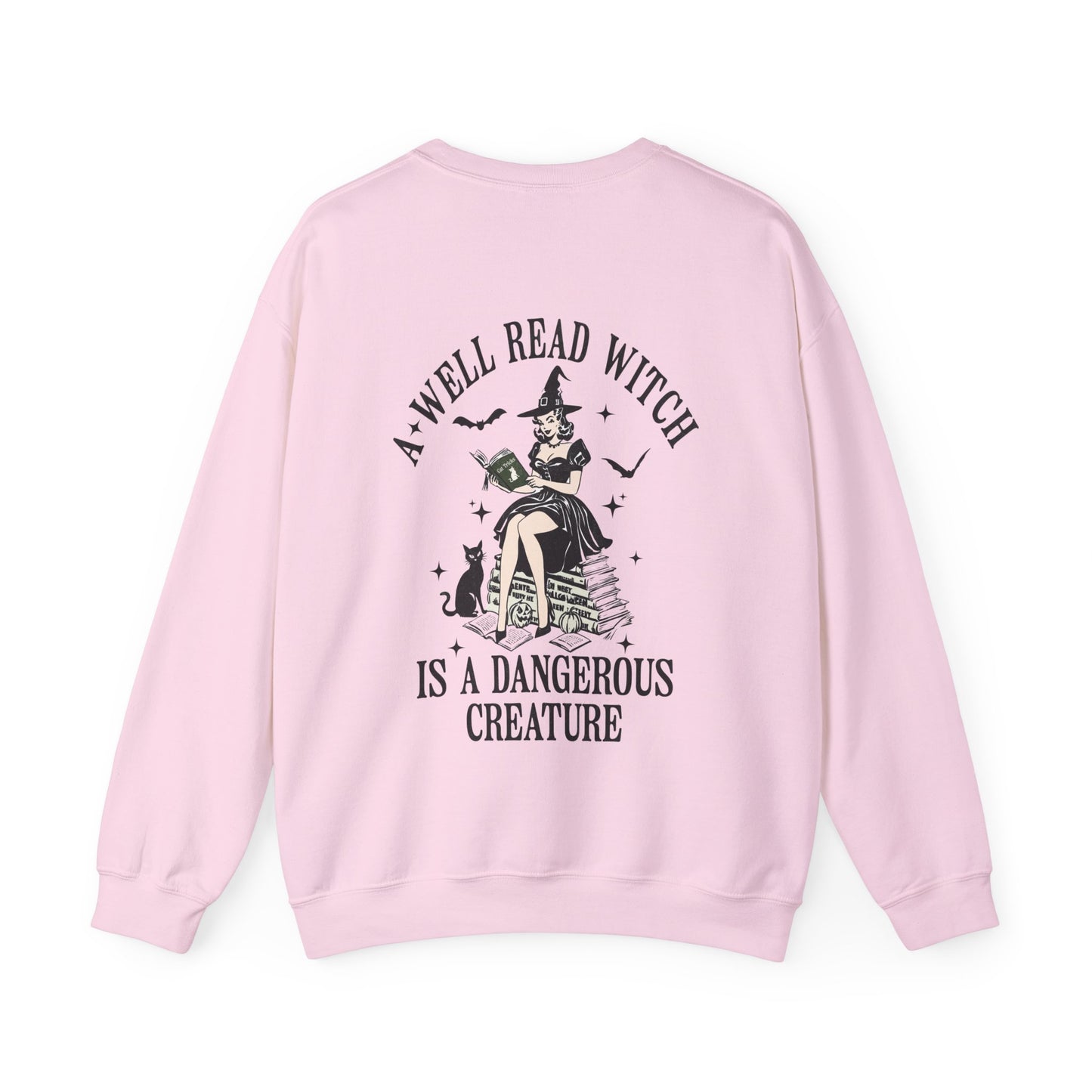 A Well Read Witch Is A Dangerous Creature Crewneck