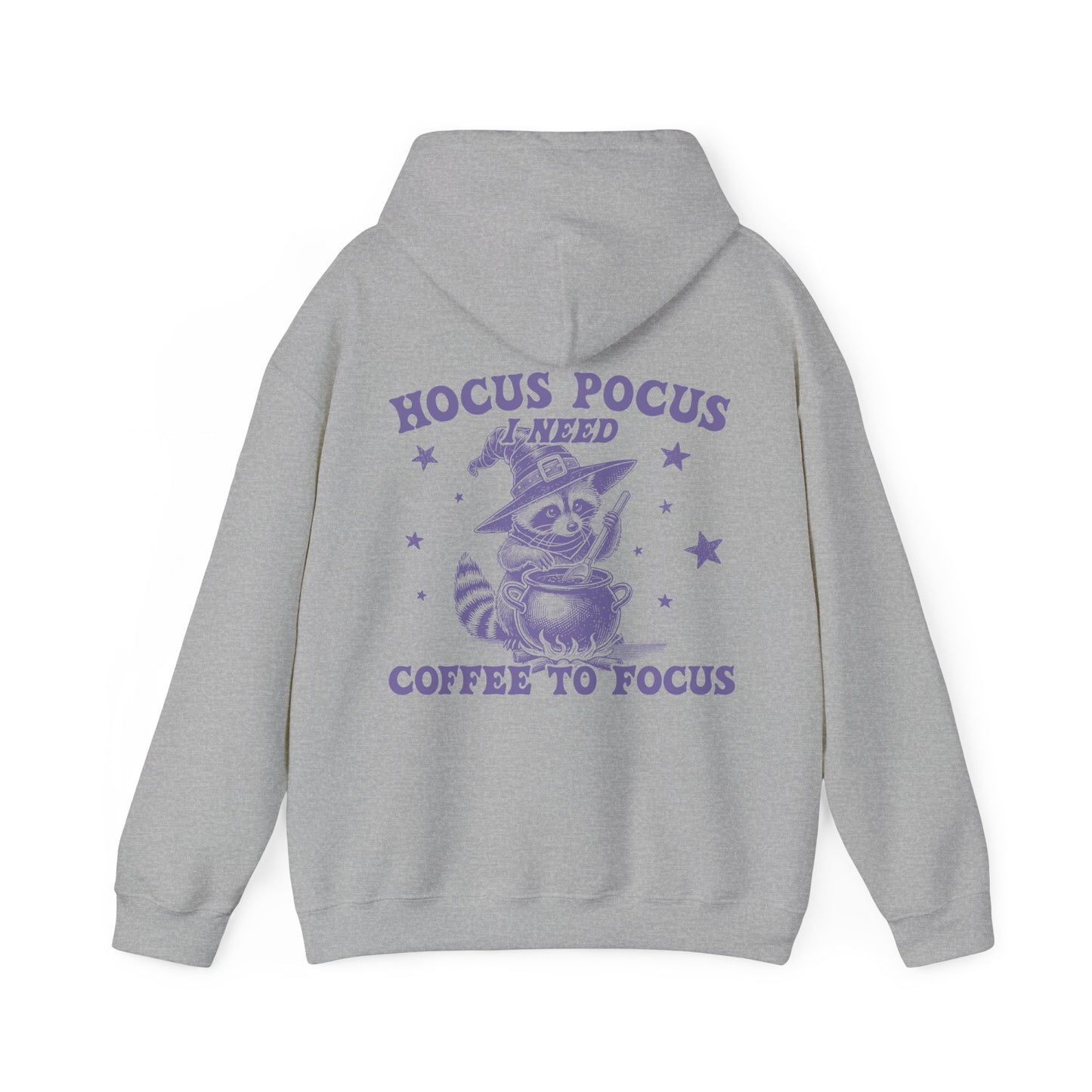 Hocus Pocus I Need Coffee To Focus Hoodie