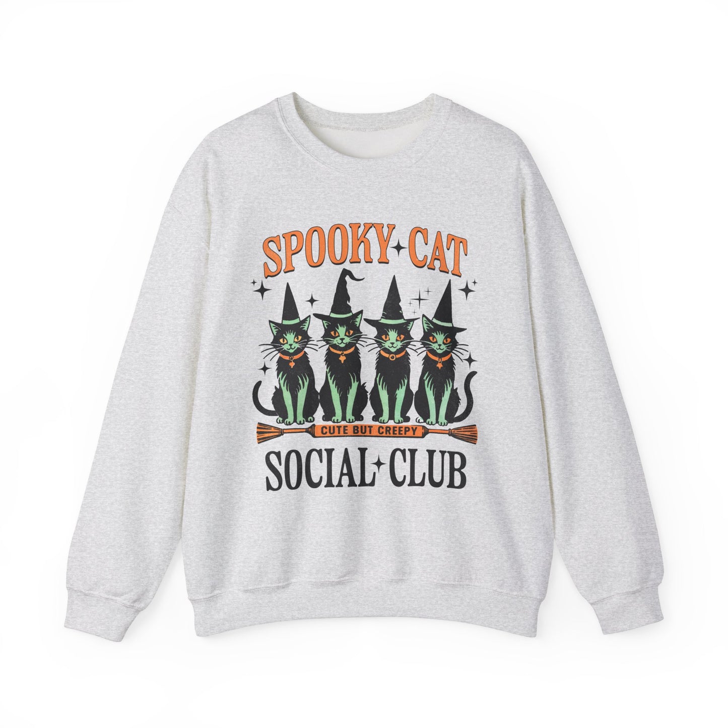 Spooky Cat Social Club Crewneck