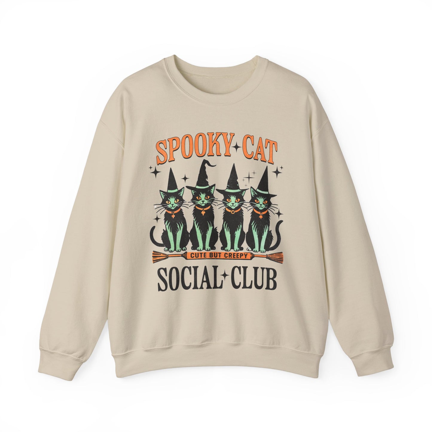 Spooky Cat Social Club Crewneck