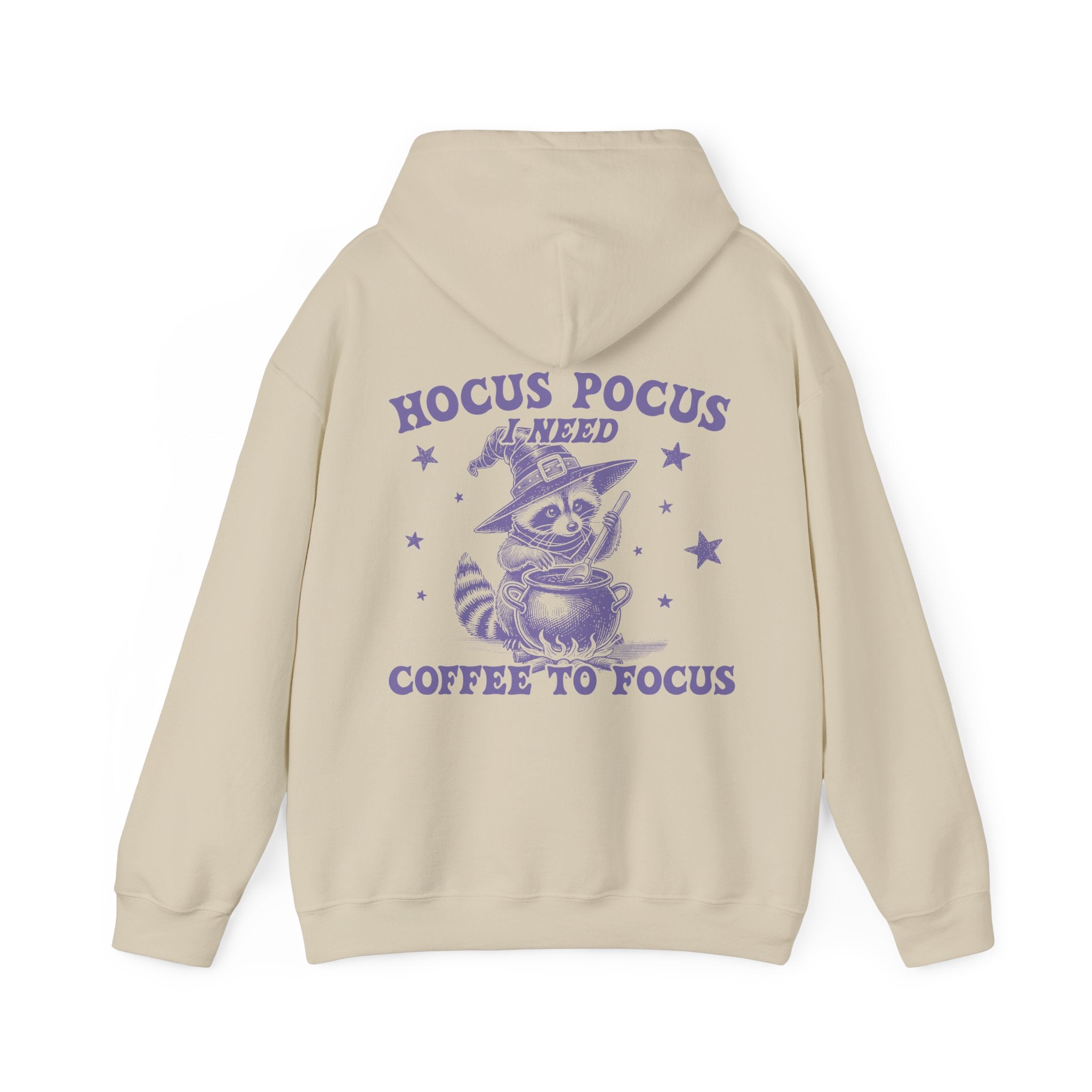 Hocus Pocus I Need Coffee To Focus Hoodie