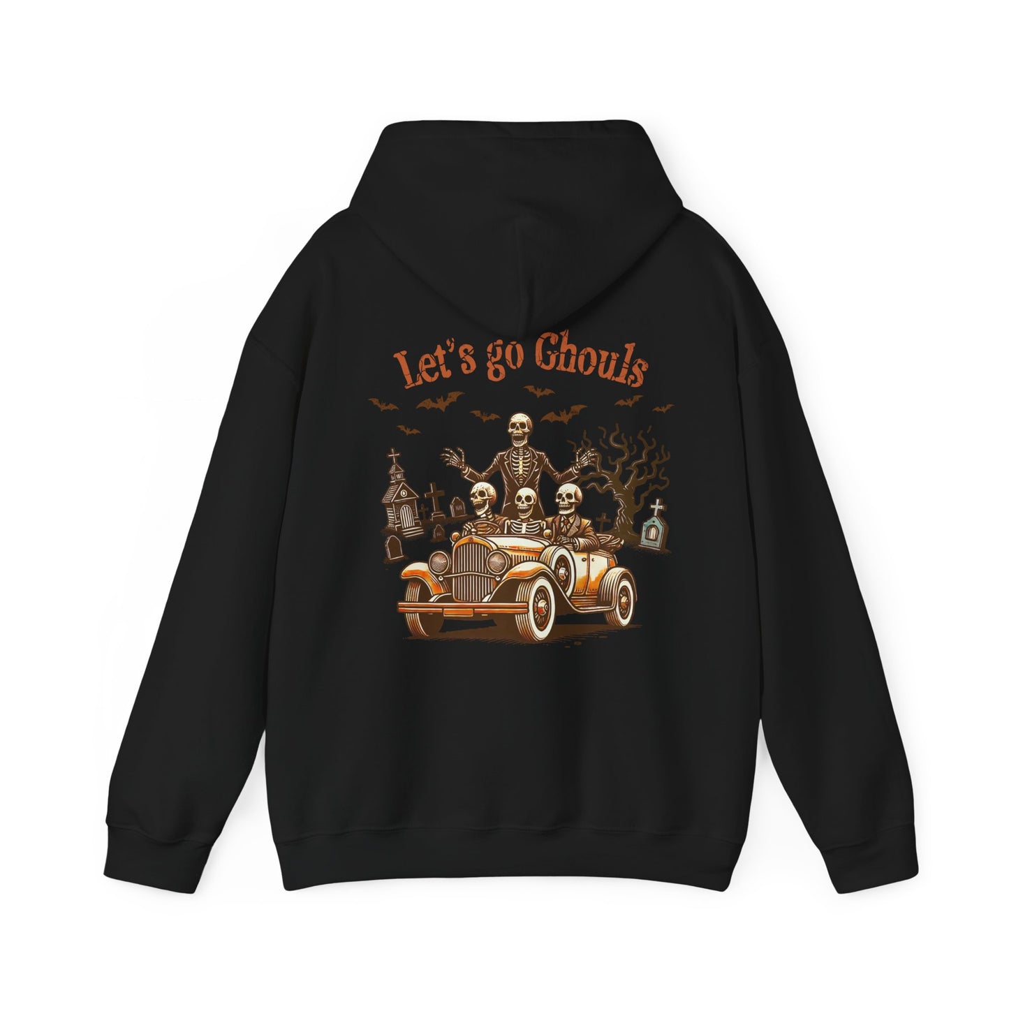 Let´s Go Ghouls Skeleton Hoodie