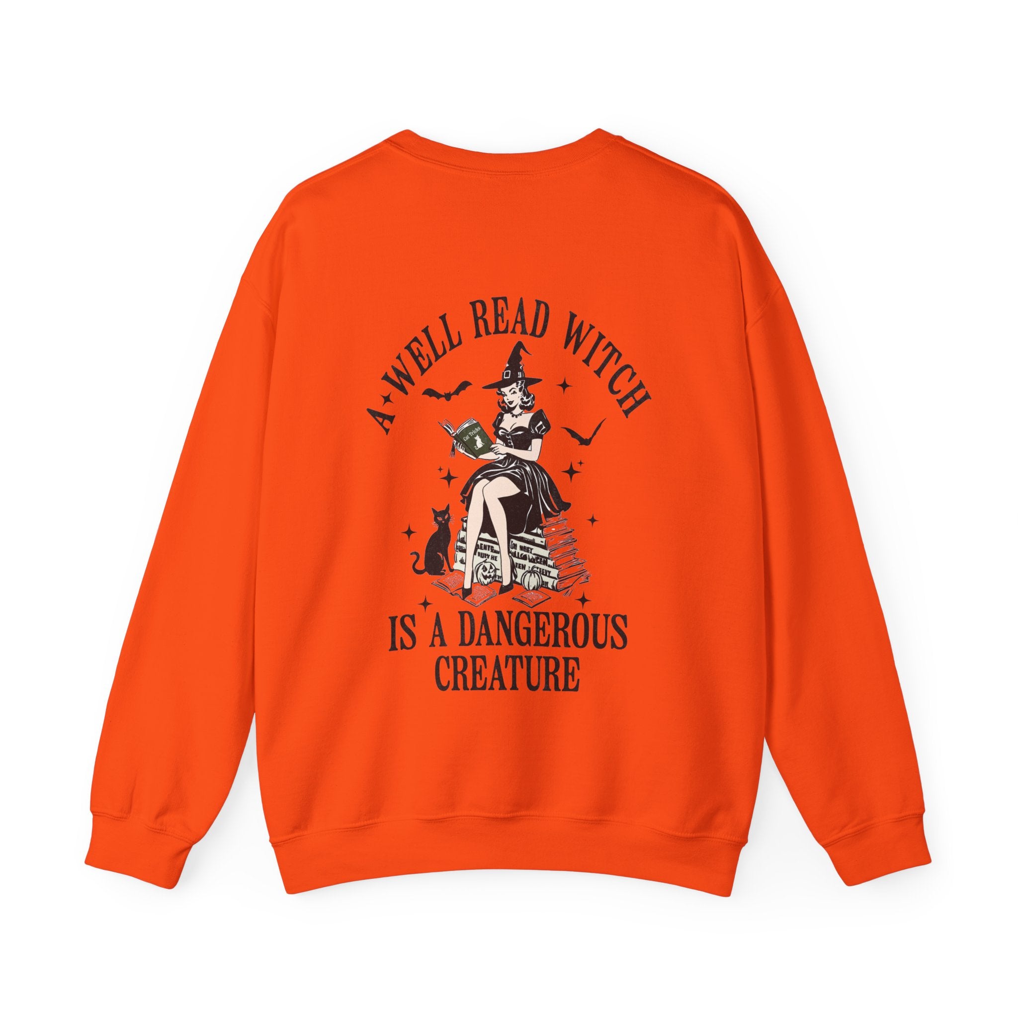 A Well Read Witch Is A Dangerous Creature Crewneck