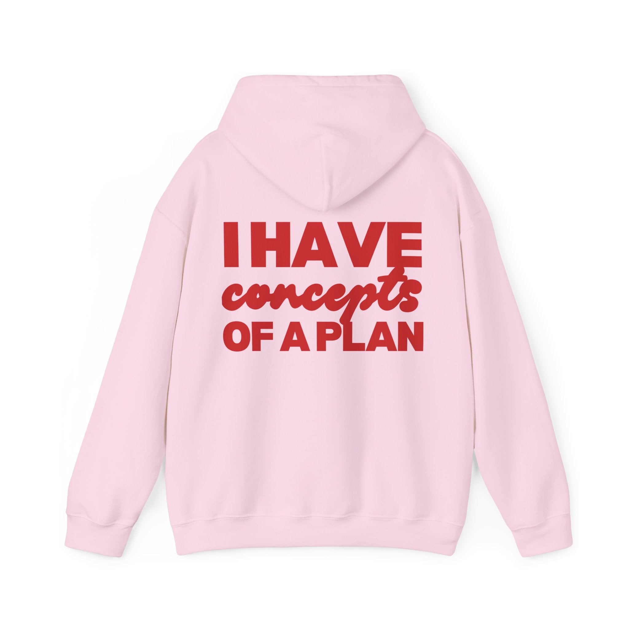 I Have Concepts Of A Plan Hoodie