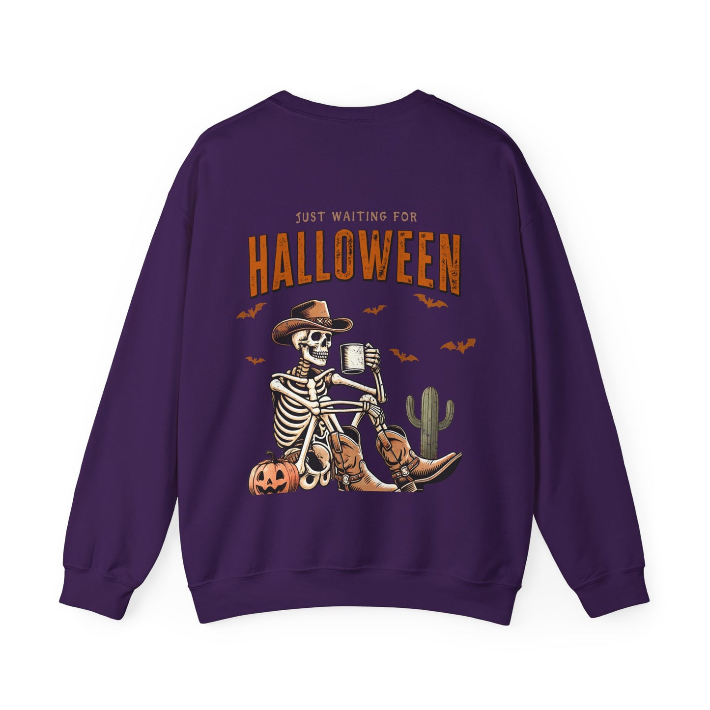 Just Waiting For Halloween Crewneck